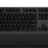 Клавиатура Logitech G513 Tactile (GX Brown switches),  USB, c подставкой для запястий, заводское нанесение кириллицы, черный [920-009329]